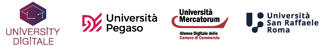 University digitale Università Pegaso Mercatorum  San Raffaele